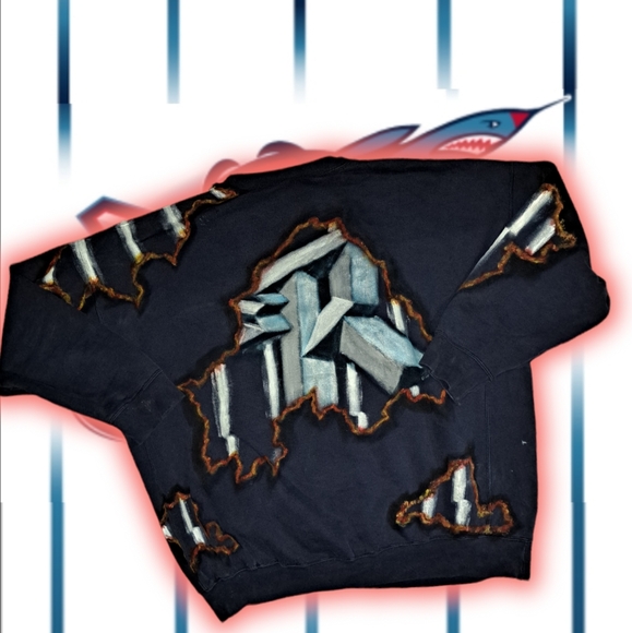 *SOLD*1 Houston rockets sweater - Picture 2 of 2